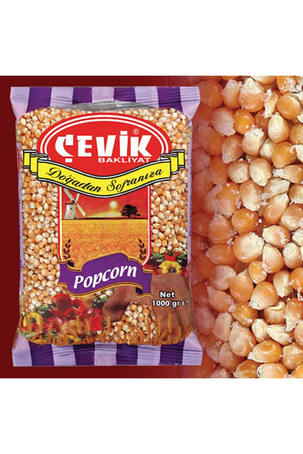 ÇEVİK POPCORN 1KG