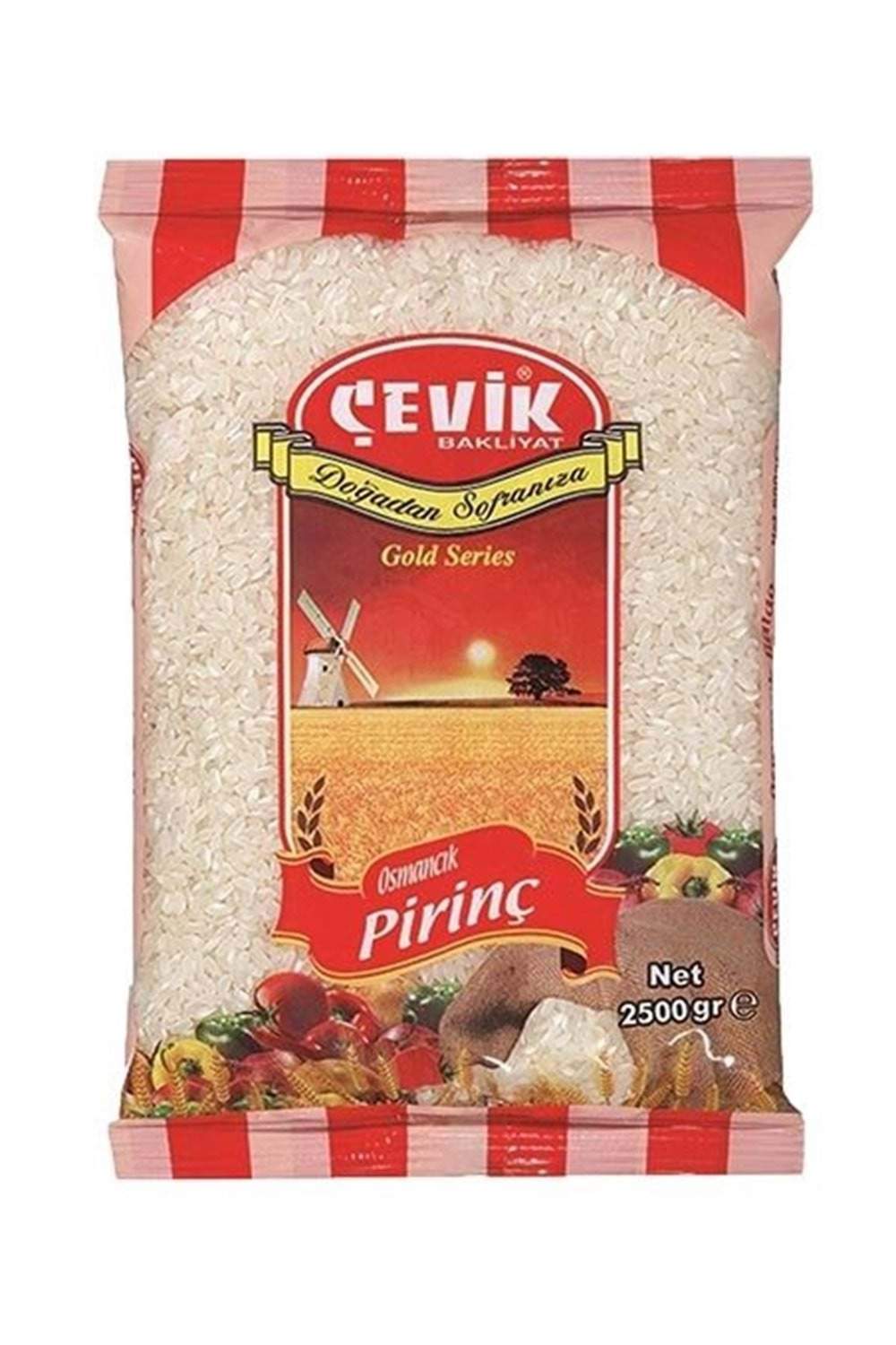 ÇEVİK OSMANIK PİRİNÇ 2,5kg