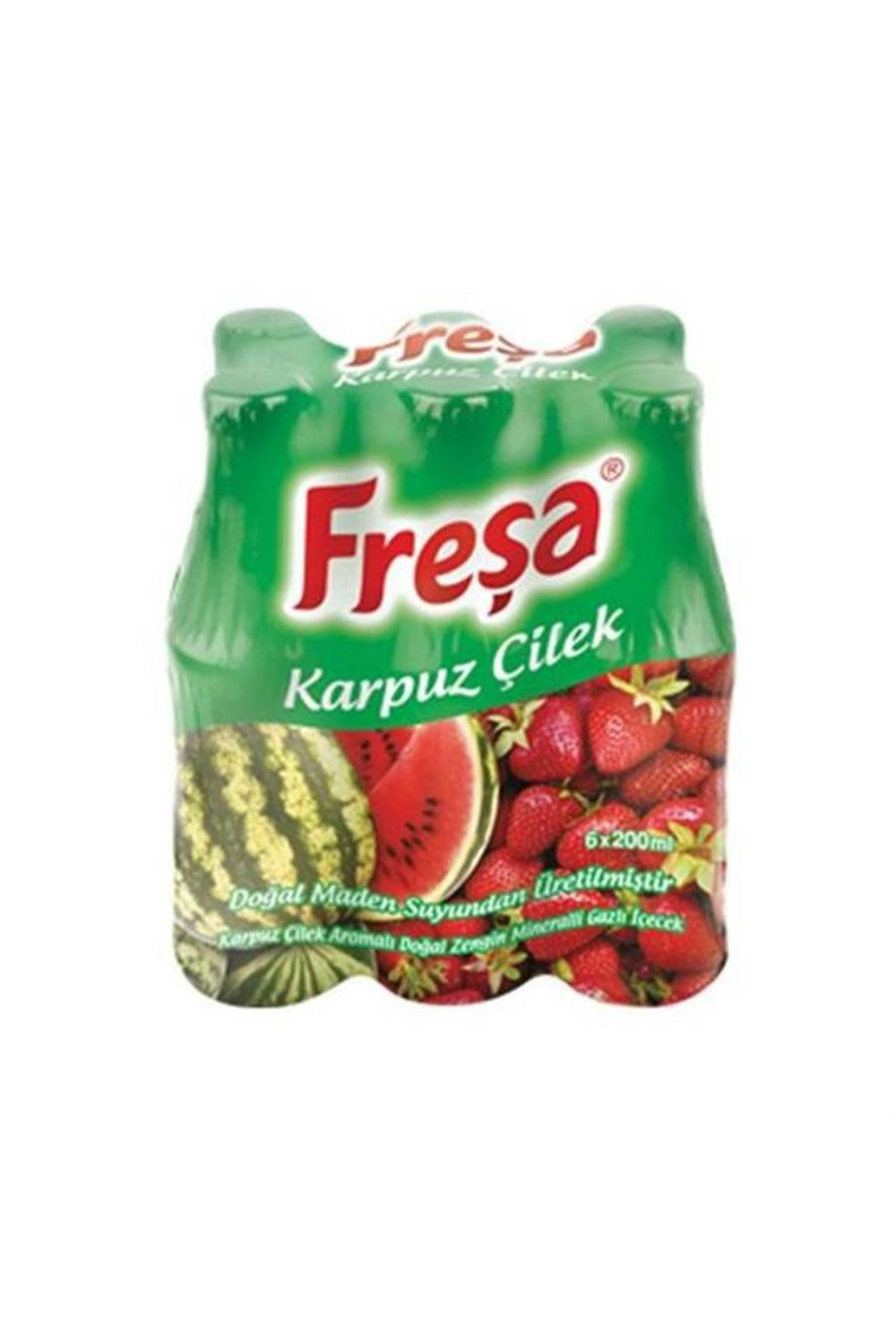 FREŞA KARPUZ-ÇİLEK MADEN SUYU 6X200 ML