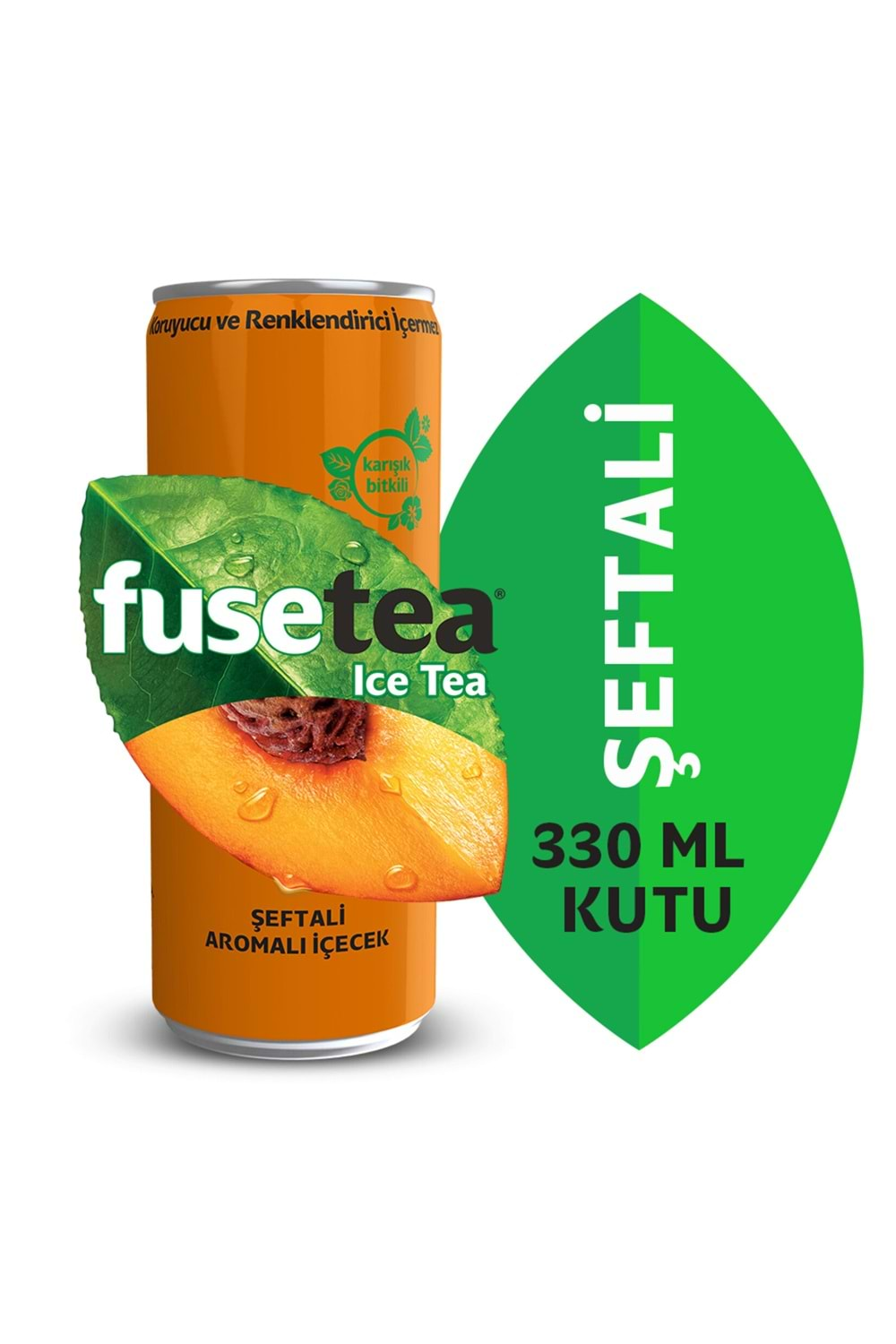 FUSE TEA ŞEFTALİ TENEKE 330 ML