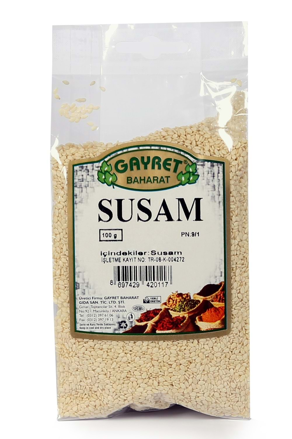 GAYRET SUSAM 100 G