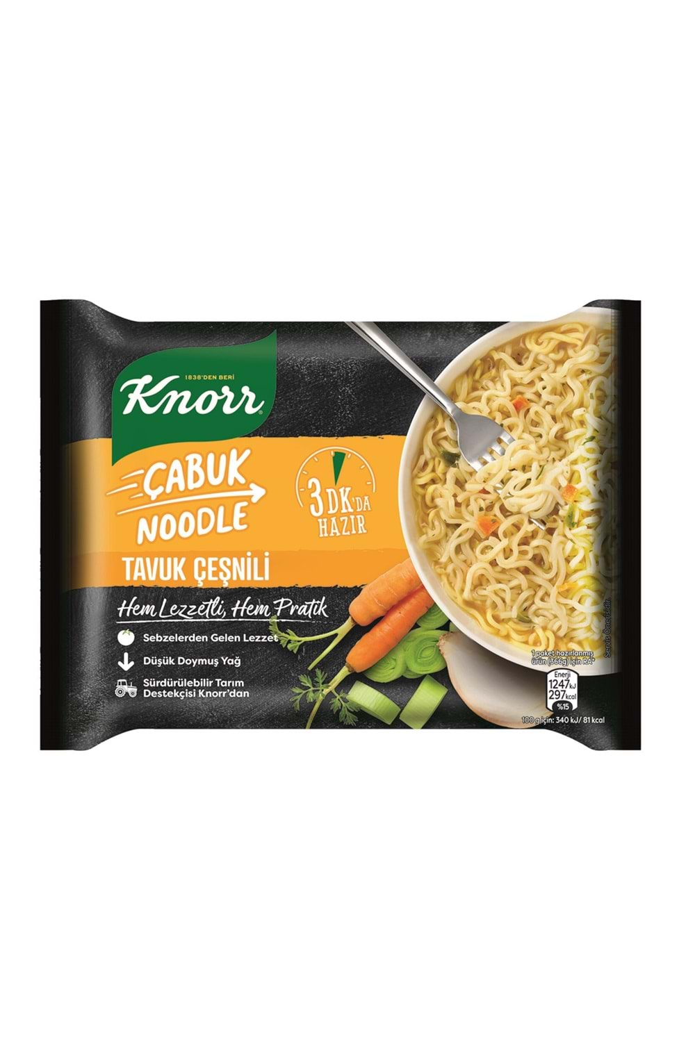 KNORR ÇABUK NOODLE TAVUK 66 G