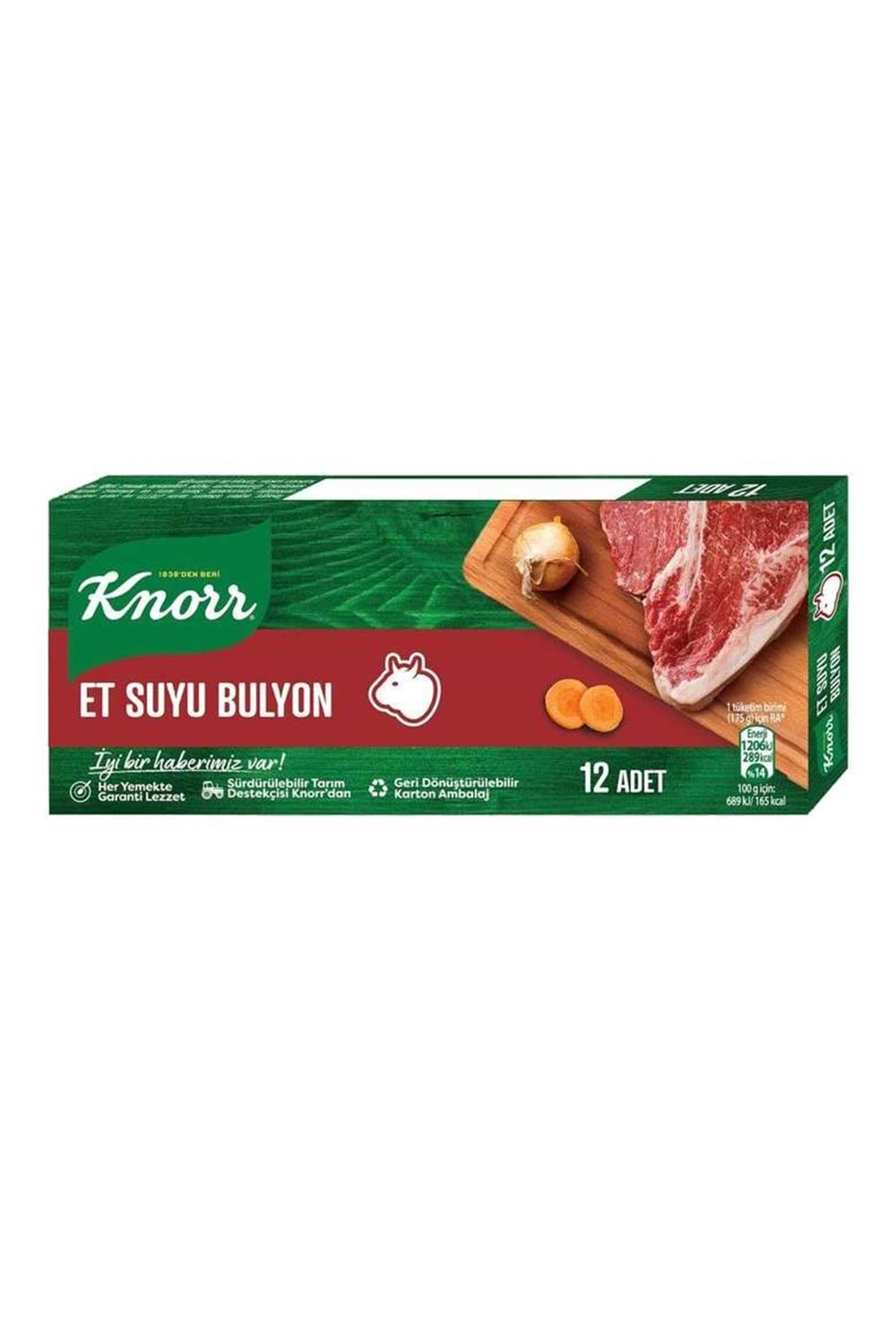 KNORR ET BULYON 120G/12 ADET