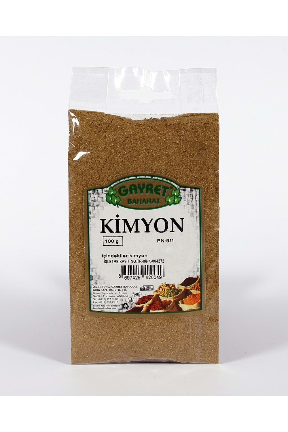 GAYRET KİMYON 100 G