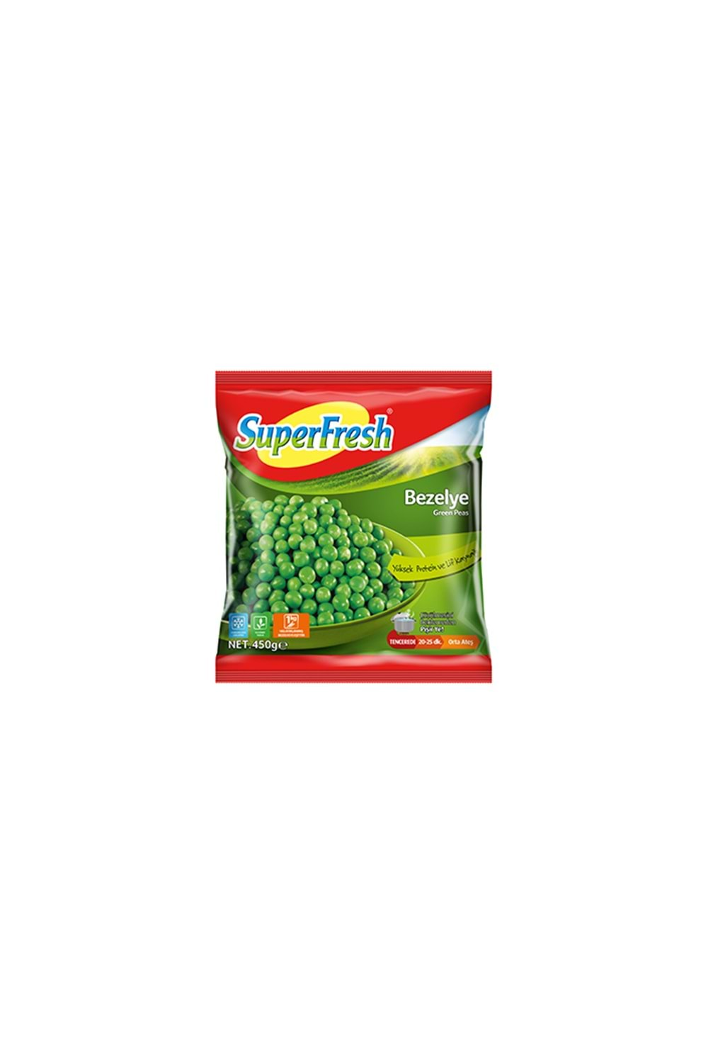 SÜPERFRESH BEZELYE 450 G