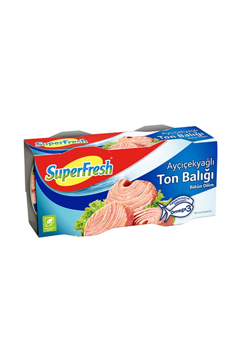 SÜPERFRESH AYÇİÇEK YAĞLI TON BALIK 2X160 G