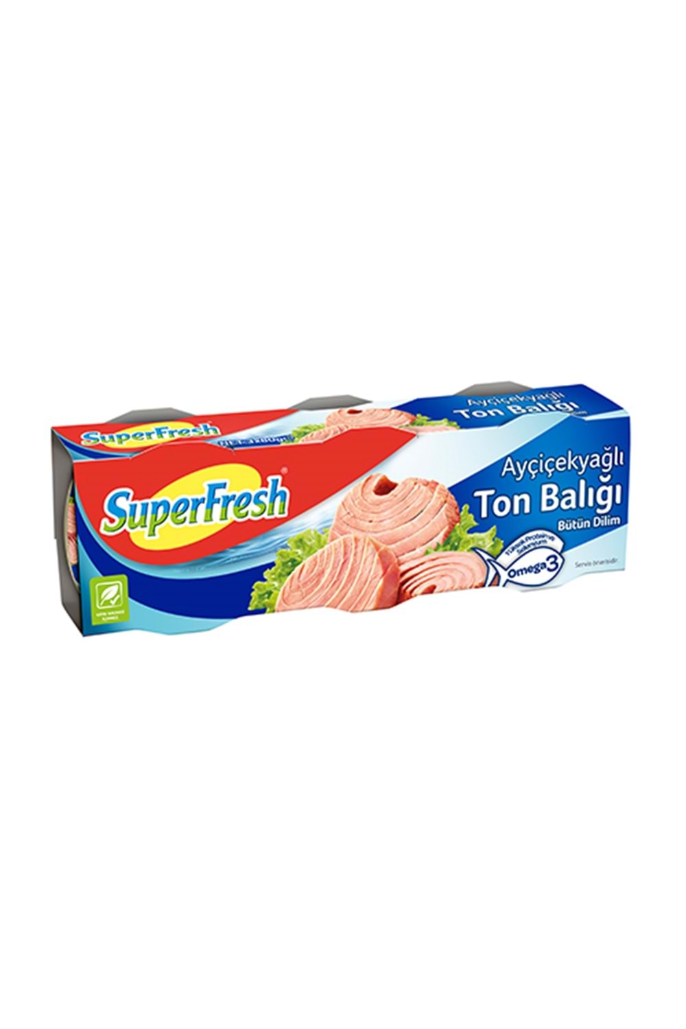 SÜPERFRESH AYÇİÇEK YAĞLI TON BALIK 3X75 G