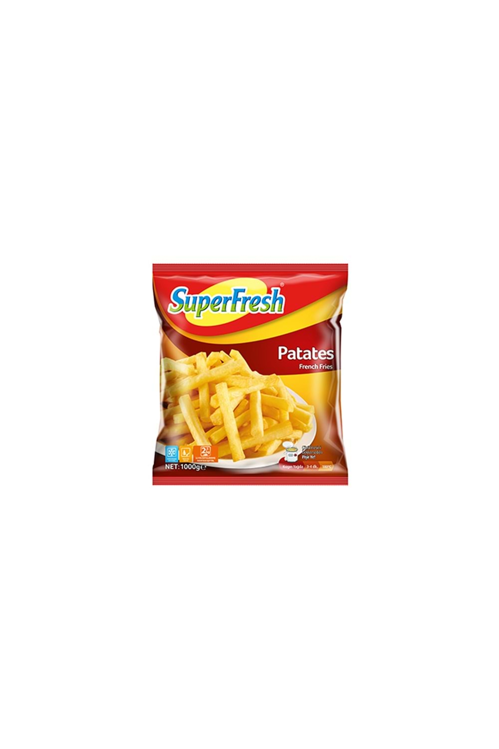 SÜPERFRESH PARMAK PATATES 1000 G