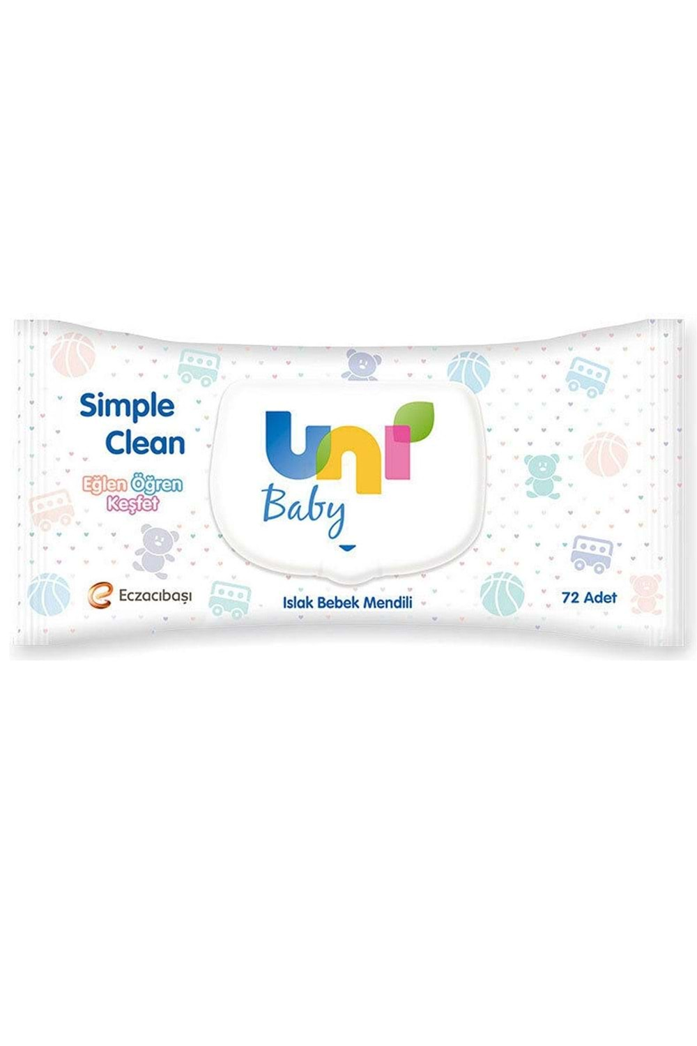 UNİ BABY ISLK HAVLU SIMPLE CLEAN 72li