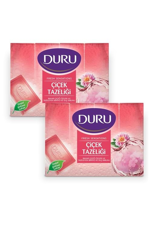 DURU FRESH SENSATİONS ÇİÇEK TAZELİĞİ 4X150g