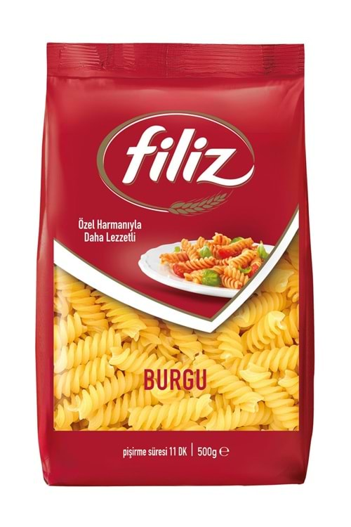 FİLİZ BURGU MAKARNA 500G