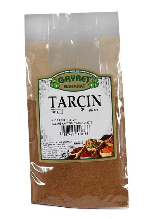 GAYRET TARÇIN 50 G