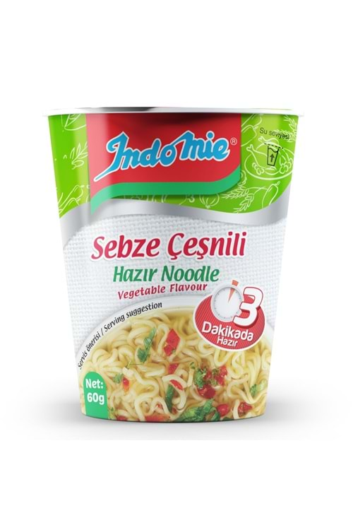 İNDOMİE SEBZE ÇEŞNİLİ BARDAK NODDLE 60 G