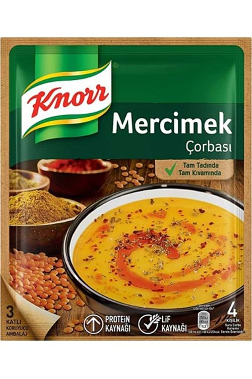 KNORR MERÇİMEK ÇORBASI 76 G