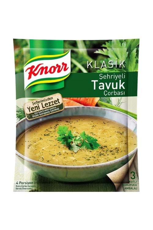 KNORR ŞEHRİYELİ TAVUK ÇORBASI 51 G