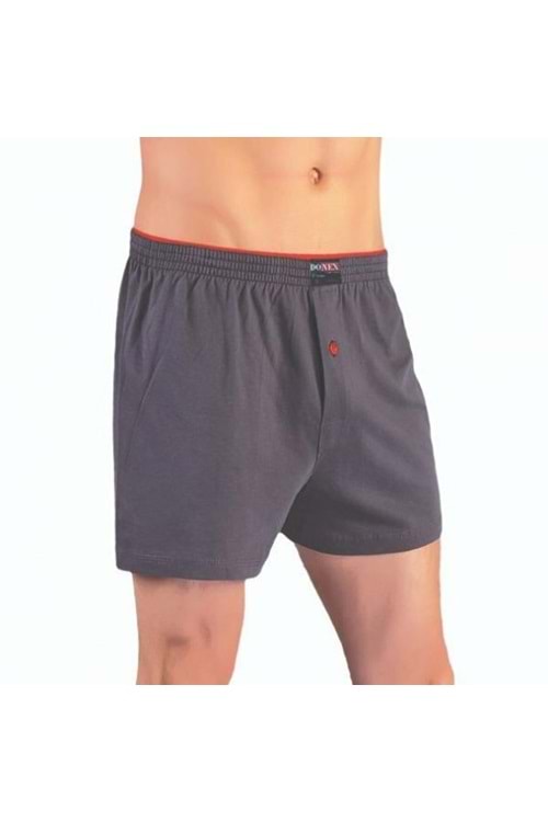 DONEX ERKEK PENYE BOXER - KOYU GRİ - M