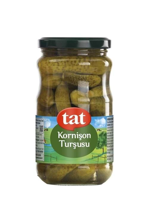 TAT KORNİŞON CAM TURŞU 350 G