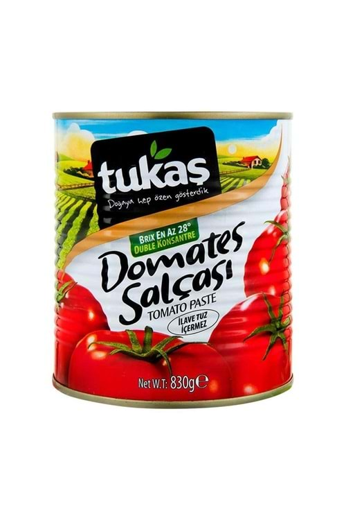 TUKAŞ DOMATES SALÇASI TENEKE 830G